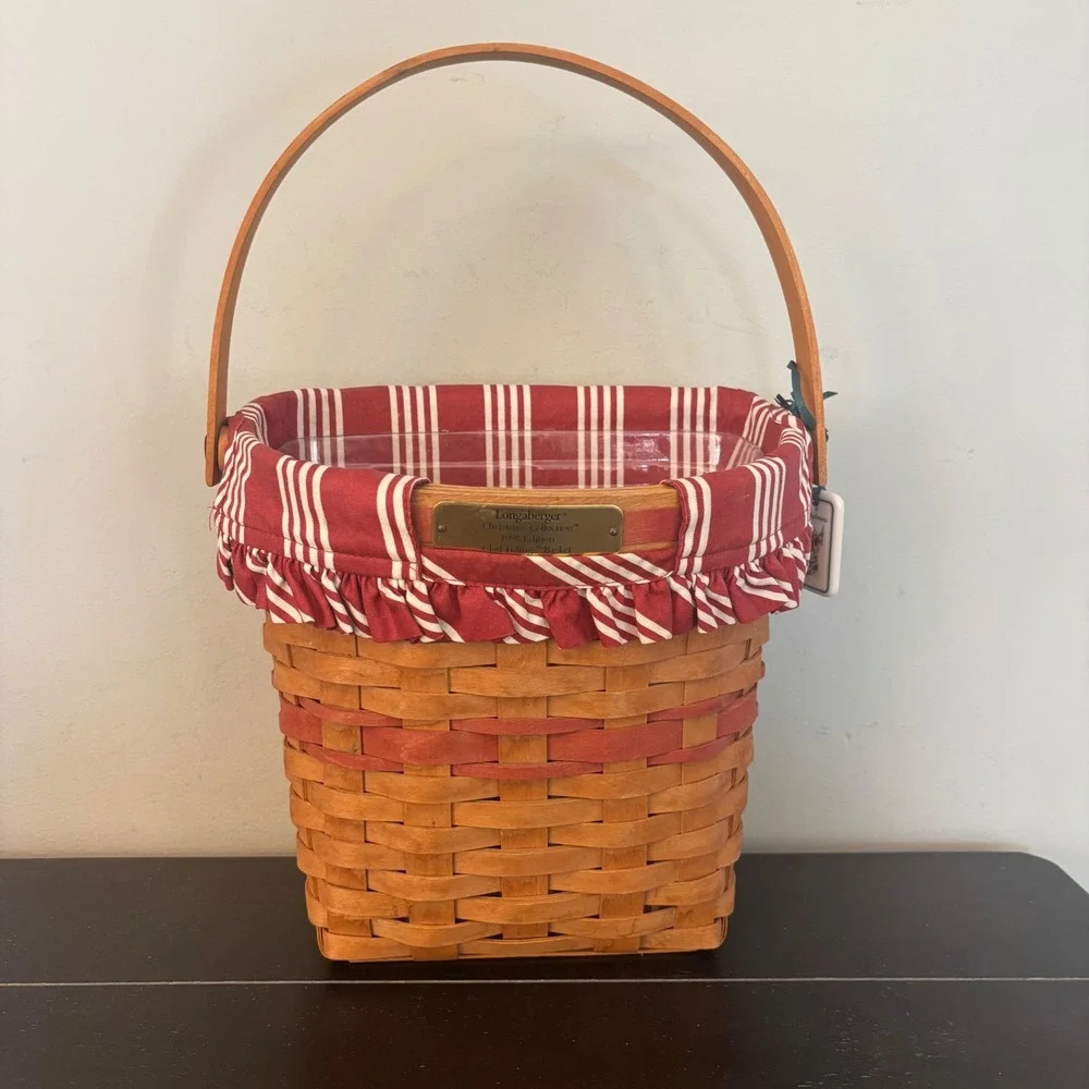 Longaberger | 1998 Christmas Collection | Glad Tidings | Wall Mail‎ | Liner